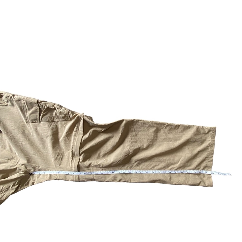NWT REI Pants Sahara Clasaic Convertible Hybrid Shorts Sandcastle Tan 3XL - Picture 13 of 15